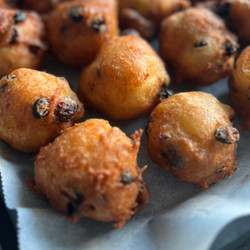 Klassieke Oliebollen Met Lange Fermentatie
