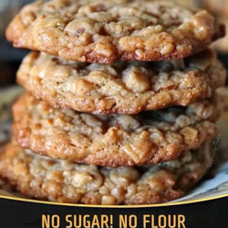 No flour No sugar cookies