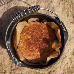 Dutch Oven Banana Bread