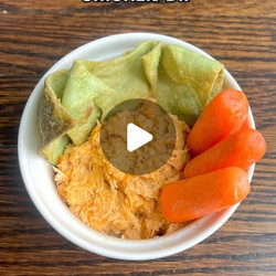High Protein Buffalo Chicken Dip