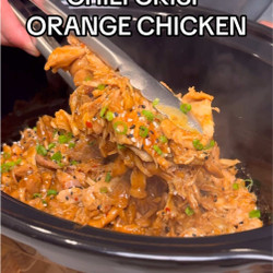 Chili Crisp Orange Chicken Stealth Health Slow Cooker Meal Prep Series