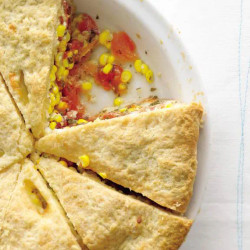 Tomato And Corn Pie