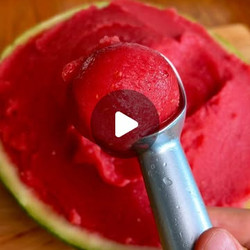 2 Ingredient Watermelon Sorbet