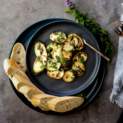 Traditional, Easy Marinated Zucchini Antipasti