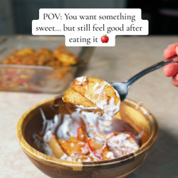 Healthy Baked Apple Crisp