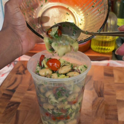 Tuscan White Bean &amp; Artichoke Salad