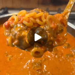 Spaghettios With Mini Meatballs