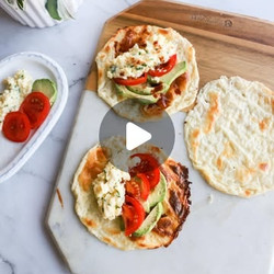 Cottage Cheese &amp; Parmesan Breakfast Taco