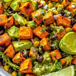 Tex Mex Sweet Potato Black Bean Salad