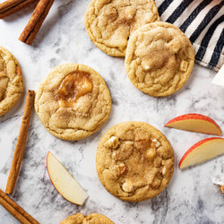 Caramel Apple Cider Cookies