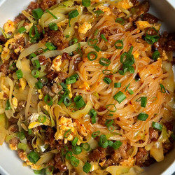 Chili Crisp Pork Noodles