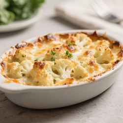 Keto Cauliflower Gratin