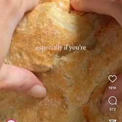 Homemade No-knead Artisan Bread