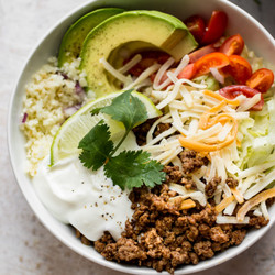Low Carb Taco Bowls