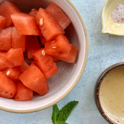 Salted Watermelon Mineral Juice Recipe