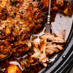 Slow Cooker Pork Shoulder (crockpot Recipe - Fall-apart Tender!)