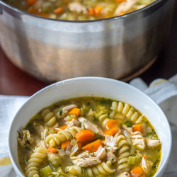 Flu Fighting Chicken Noodle Soup