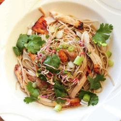 Shredded Chicken With Soba And Miso-butter Sauce Recipe
