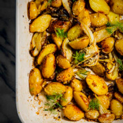 Roast Parmesan Fennel And Potatoes