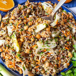 Wild Rice Salad (healthy Mediterranean Meal Prep)