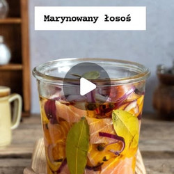 Łosoś Marynowany W Oleju Z Przyprawami