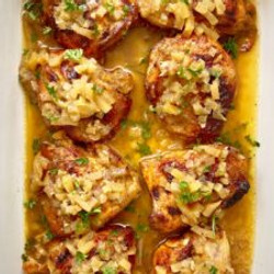 Crockpot Chicken With Apples And Honey