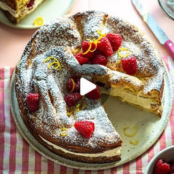 Karpatka Mountain Cake - Donal Skehan