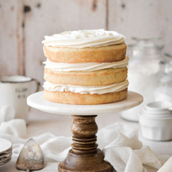 High Altitude Vanilla Cake
