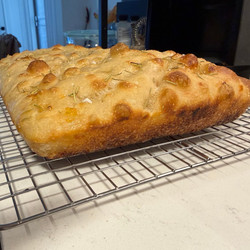Sourdough Cheddar And Garlic Focaccia