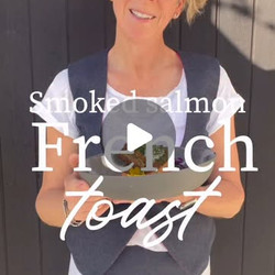 Smoked Salmon French Toast