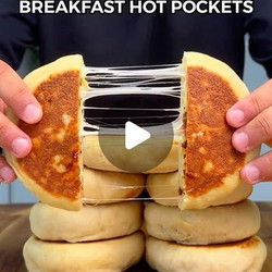 High Protein Breakfast Hot Pockets
