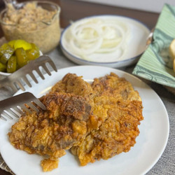 Chicken Fried Steak With Sausage Cream Gravy