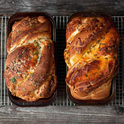 Simply Perfect Homemade Cheese Bread (two Ways)