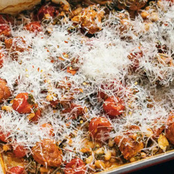 Cannellini And Sausage Tray Bake Adam Liaw SBS