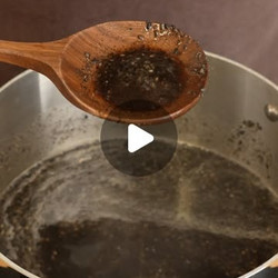 Black Sesame Coffee Syrup
