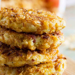 Crispy Onion Potato Pancakes