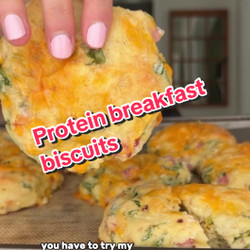 Protein Breakfast Biscuits
