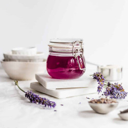 Purple Lavender Simple Syrup