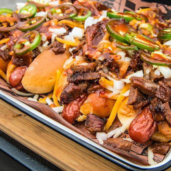 Bbq Brisket Hot Dog