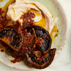 Yotam Ottolenghi’s Butter-bean Mash With Portobello Steaks And A Vivacious Sauce