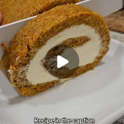 Carrot Cake Roll