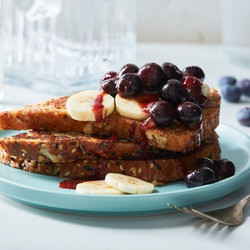 Banana Blueberry French Toast