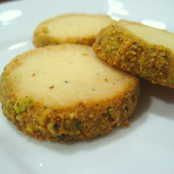 Cardamom-pistachio Shortbread Cookies