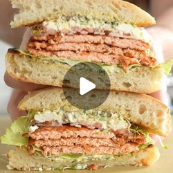 Salmon 🍔 Smash Burgers!