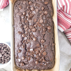 Keto Chocolate Zucchini Loaf