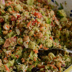 Honey Mustard Broccoli Crunch Salad