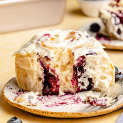 Lemon Lover’s Lemon Blueberry Sweet Rolls