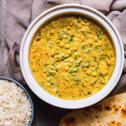 Chickpea, Coconut, And Cashew Curry Recipe
