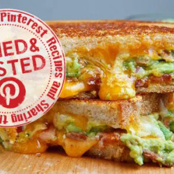 Bacon Guacamole Grilled Cheese Sandwich