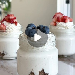 Vanilla Bean Cheesecake Jars